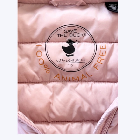 SAVE THE DUCK ANITA PINK VEST -Size Small - Picture 6 of 10